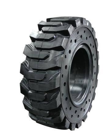 chinese new brand solid tires for bobcat skid steer loaders 16/70-16 20.5/70-16