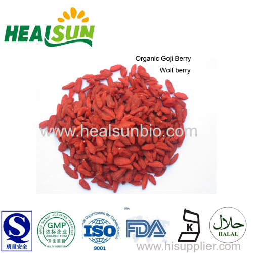 Organic Goji Berry (Chinese Nngxia wolf berry )