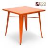 Standard Metal top metal leg dining tables