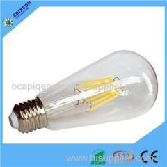 6W ST64 Incandescent Edison Bulbs Lamp For Decoration