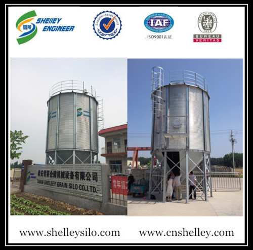 Professional cone bottom steel silo rice storage silo