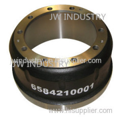 Brake drum iron casting for auto truck trailer