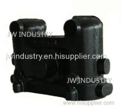 Compound filter strainer customized ductile iron casting parts water treatment system spare parts