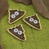 Lapel Pins for Poop Emoji