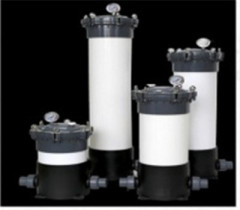 Water treatment PVC/PP filter cartridges housings