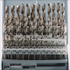 51pcs HSS Drill Bits Sizes from 1-6 x 0.1mm packed in metal box