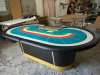 Fireproof Casino Baccarat Table Gaming Poker Table