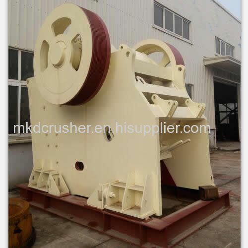 Manual bolts connected no welded jaw crusher for sale