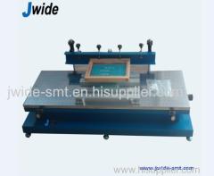 High precision manual screen printing machine