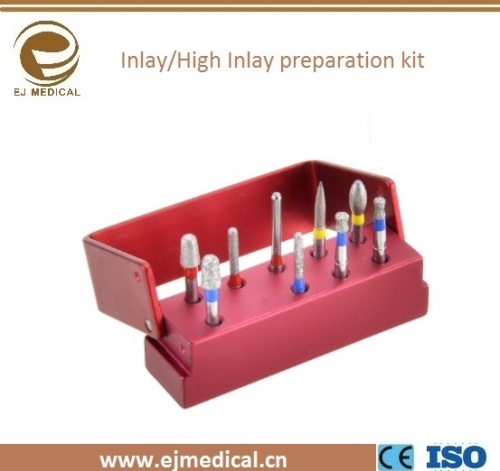 dental high inlay preparation burs kit