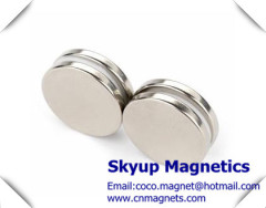 Disc rare earth magnets with Nickel plating used in Loud speakers