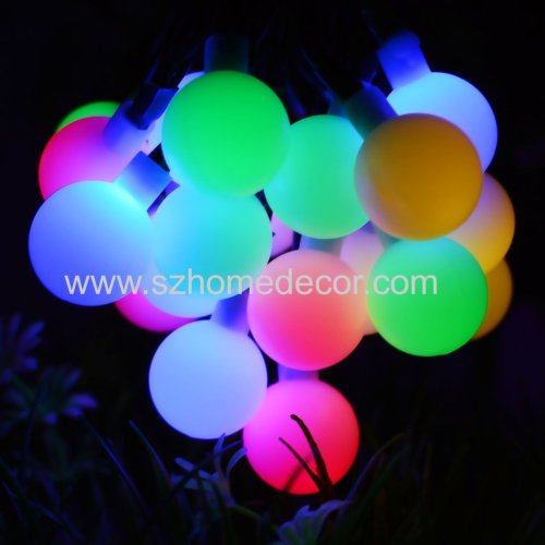 China supplier hot selling  wedding party outdoor 50led Bubble holiday lighting 