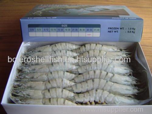 Raw PTO garlic marinated Frozen Shrimp in Viet Nam