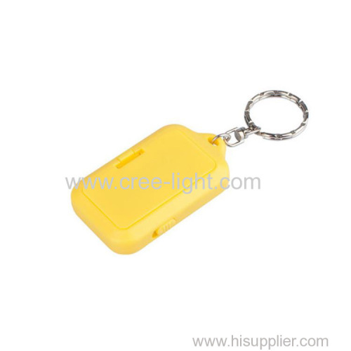 2018 new mini gift led cob keychain for promotion