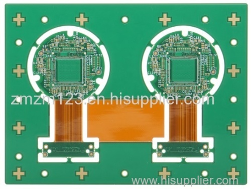 six layers rigid-flexible PCB