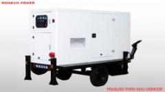 220v water-cooled portable gas electric power generator set for sale