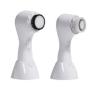 White CNV PRO Electric Face Brush Facial Brush Waterproof Sonic Cleansing System Portable Face Exfoliator Rechargeable