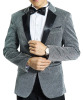 Men's Suit Tuxedos Smokingsakko shiny party suits 1-piece suit jacket