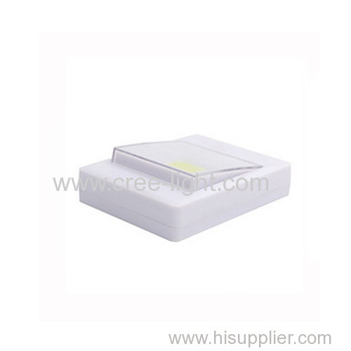 Battery Operated 3W COB LED Wall Small Switch Night Light