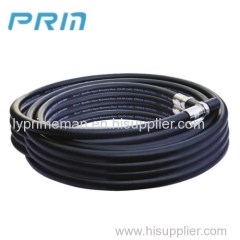 PRM gas station vapor recovery system stage 2 rubber hose with swivle