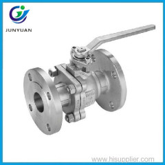 handwheel cast steel floating flange end entry ball valve