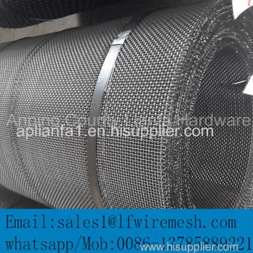 The Flat Panel lock crimped weave wire mesh for Gabbro Aggregate