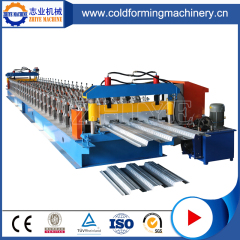 Metal galanized Floor Decking Welded Pipe cold Roll Forming Machiner/galvanized sheet