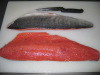 Frozen sockeye salmon fillets skin-on PBO