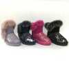 Children round toe sonw boots with soft fur