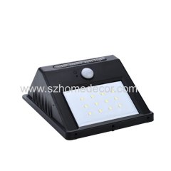 Super Bright 12 LED Waterproof Solar Powered Motion Sensor Wireless Led Security Outdoor Wall Lights for Driveway/Patio/