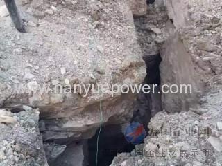 Mine gas blast equipment carbon dioxide induced bursting mountain mining equipment factory outlet