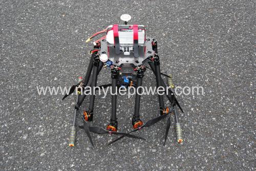 UAV Six Rotor Drone for 70mm2 Power Cable Stringing and 35mm Aerial Power Cable Inspection in PowerTransmission Lines