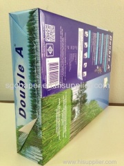 Double A A4 size copy copier paper 80 gsm from Thailand Origin
