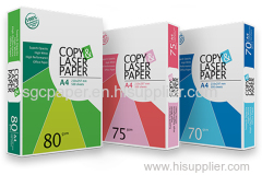 Double A A4 size copy copier paper 80gsm from Thailand