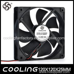 factory sell 120mm dc fan axial cooling fan