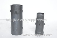 Refractory Reaction Bonded Silicon Carbide (RBSIC or SiSiC) Radiation Pipes