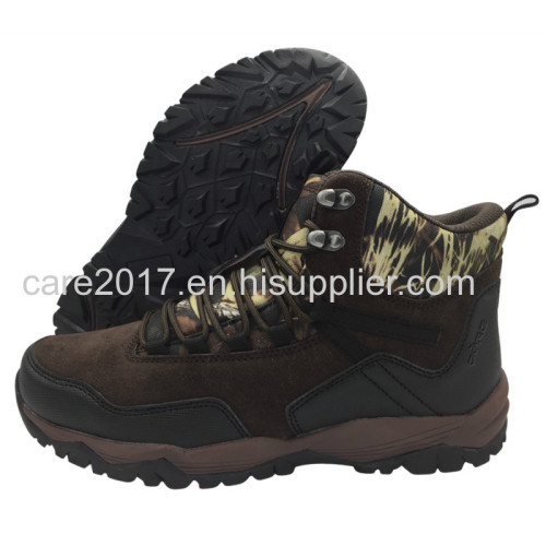 High cut outdoor shoe with camouflage fabric(CAR-73052 CARE)
