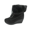 fashionable lady boots with waterproof suede(GILDA CARE)