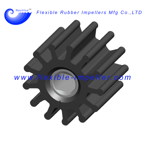 Flexible Rubber impeller replace Johnson 08-815S Food Grade Neoprene(in developing)