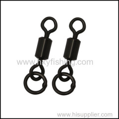 Carp fishing products series- Long rolling swivels with split rings