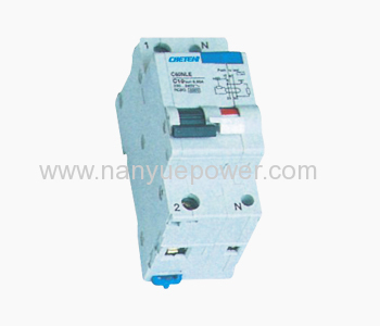 C60NLE Earth leakage circuit breaker with over current protection