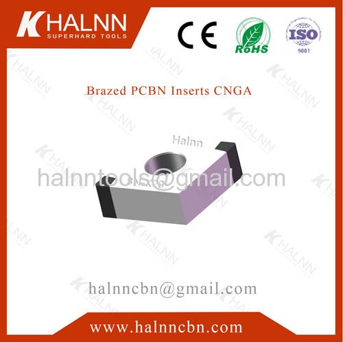 Better performance with BN-K20 solid cbn insert milling engine block than carbide insert