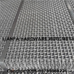 American High carbon steel wire crimped wire mesh mining screen vibrating screen mesh accessories for quarry machine