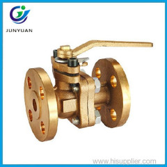 Bronze flange type dn40 ball valve