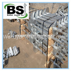 Square Bar Shaft Helical Piles