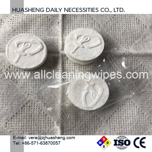 Customized disposable tablet napkin compressed magic towel