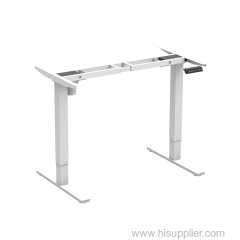 Electric height adjustable sit stand office desk