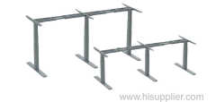 Electric height adjsutable sit stand office desk