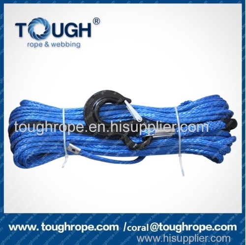 TOUGH ROPE 12v synthetic small hand winch cable SUV all-terrain vehicle rope