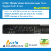 4X4 Matrix Switch and Cat5e HDMI Extender over IP